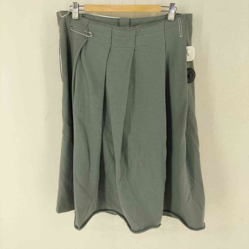 ワイズ Ys 15SS Cotton Deformed Sweat Wide Skirt Pants メンズ FREE