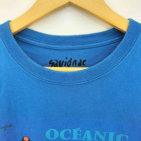 フォーワンセブンバイエディフィス 417 by EDIFICE SAVIGNAC 24ss 別注 French Company プリント Tシャツ メンズ JPN:M