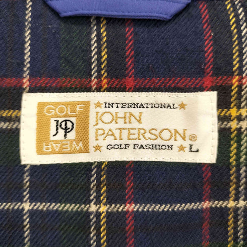 JOHN PATERSON 刺繍ロゴ スイングトップ メンズ L