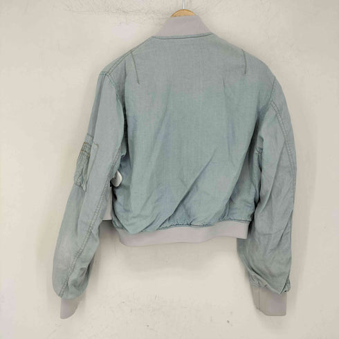 ディーゼル DIESEL リバーシブルデニムボンバージャケット レディース S