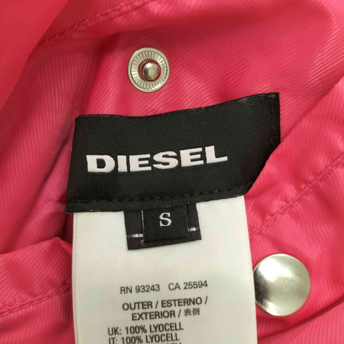 ディーゼル DIESEL リバーシブルデニムボンバージャケット レディース S