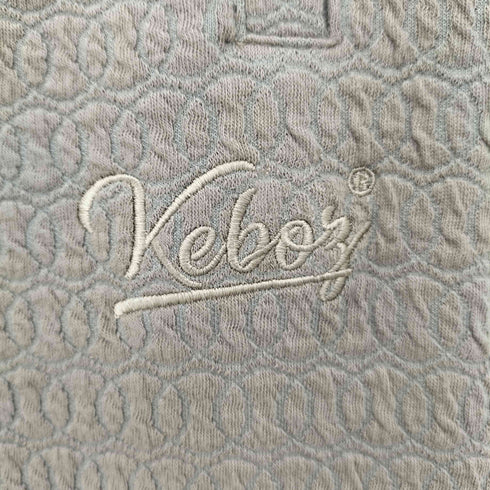 ケボズ KEboz ロゴ刺繍 ワイド イージーパンツ メンズ JPN:M