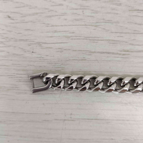 STAINLESS STEEL チェーンブレスレット メンズ