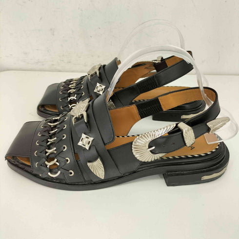 トーガプルラ TOGA PULLA 24SS Ring Metal Sandals レディース 38