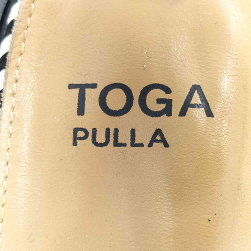トーガプルラ TOGA PULLA 24SS Ring Metal Sandals レディース 38