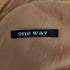 ワンウェイ one way バックリボンティアードワンピース レディース M