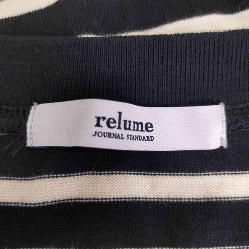 ジャーナルスタンダードレリューム JOURNAL STANDARD relume オーバーサイズヘンリーネック レディース FREE