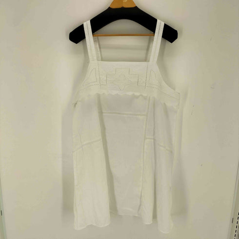 サマンサモスモス samansa Mos2 カットワーク刺繍キャミチュニック レディース FREE