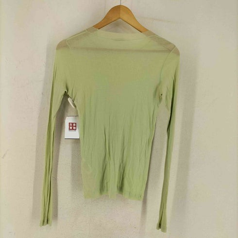 オーラリー AURALEE GIZA SUPER HIGH GAUGE SHEER RIB L/S TEE レディース JPN:1