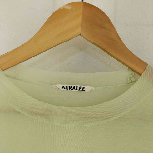 オーラリー AURALEE GIZA SUPER HIGH GAUGE SHEER RIB L/S TEE レディース JPN:1