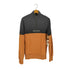 フレッドペリー FRED PERRY Colour Block Half Zip Sweat Court Clay カラーブロック ハーフジップスウェット メンズ import:S