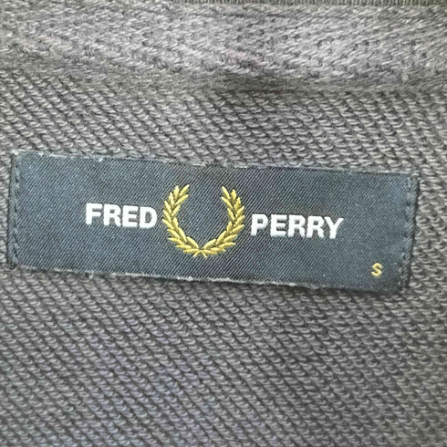 フレッドペリー FRED PERRY Colour Block Half Zip Sweat Court Clay カラーブロック ハーフジップスウェット メンズ import:S