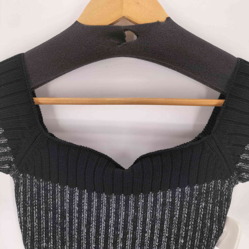 THEREDTHREAD S bicolor knit dress レディース FREE