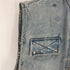 リズクレイボーン LIZ Claiborne 90s プリント ギミックデニムベスト メンズ M