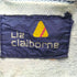 リズクレイボーン LIZ Claiborne 90s プリント ギミックデニムベスト メンズ M
