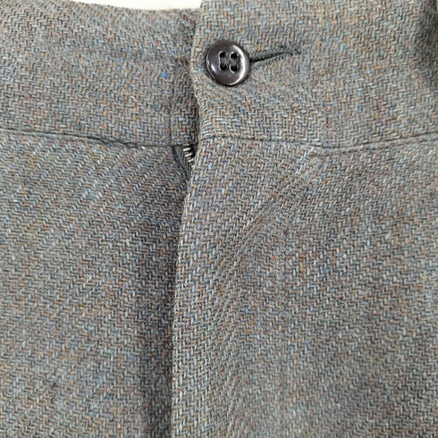50s CONMAR 片爪ジッパー ウール ツータックスラックス メンズ 記載無し