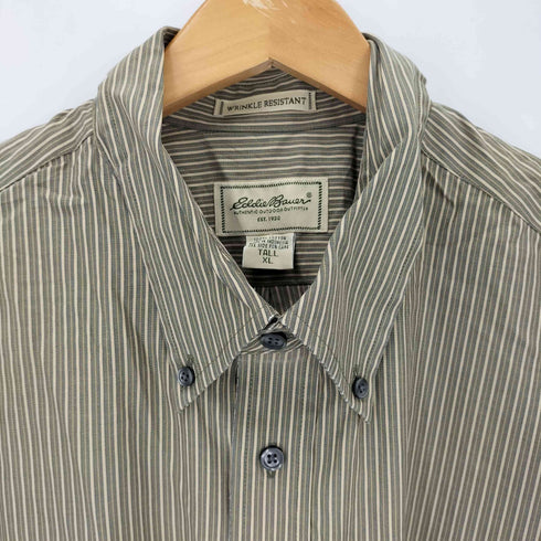 エディーバウアー Eddie Bauer 00s WRINKLE RESISTANT ボタンダウンシャツ メンズ XL