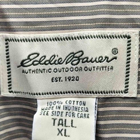 エディーバウアー Eddie Bauer 00s WRINKLE RESISTANT ボタンダウンシャツ メンズ XL