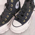 コンバース CONVERSE トレックウェーブ ハイカット厚底スニーカー レディース JPN:23.5