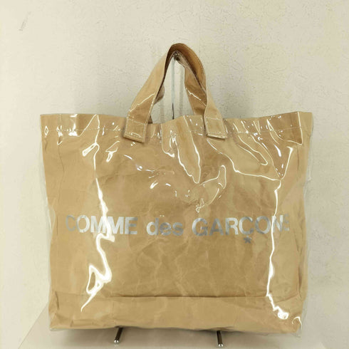 コムデギャルソン COMME des GARCONS PVCクラフトペーパービニールトートバッグ メンズ