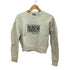 マリテフランソワジルボー MARITHE FRANCOIS GIRBAUD CLASSIC LOGO CROP SWEATSHIRT レディース import:S