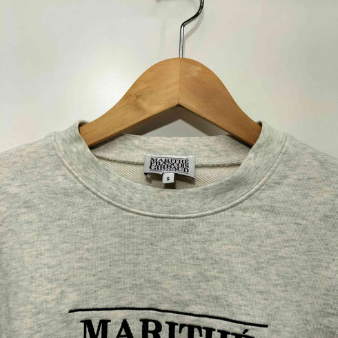 マリテフランソワジルボー MARITHE FRANCOIS GIRBAUD CLASSIC LOGO CROP SWEATSHIRT レディース import:S