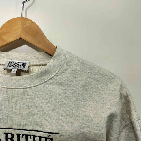 マリテフランソワジルボー MARITHE FRANCOIS GIRBAUD CLASSIC LOGO CROP SWEATSHIRT レディース import:S
