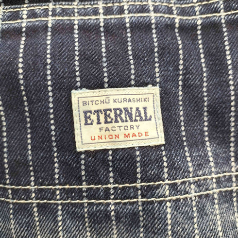 エターナル 備中倉敷工房 ETERNAL ウォバッシュ デニム ペインターパンツ メンズ 30