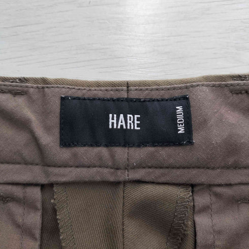 ハレ HARE タックワイドテーパードパンツ メンズ JPN:M
