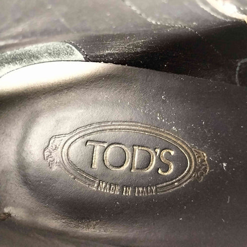 トッズ TOD’S スエードショートブーツ レディース 37