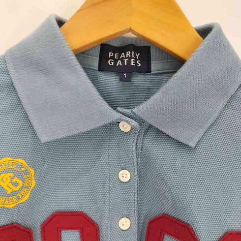 パーリーゲイツ PEARLY GATES ワッペンポロシャツ レディース JPN:1