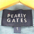 パーリーゲイツ PEARLY GATES ワッペンポロシャツ レディース JPN:1