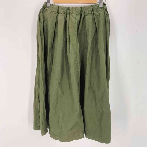 ナチュラルランドリー NATURAL LAUNDRY タックボリュームスカート レディース