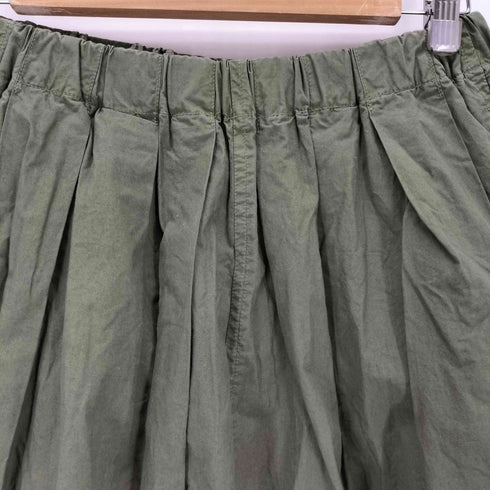 ナチュラルランドリー NATURAL LAUNDRY タックボリュームスカート レディース