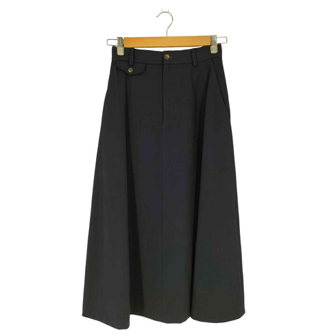 ラルフローレン RALPH LAUREN ウール ロング フレアスカート レディース 9