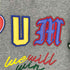 プーマ PUMA we will win ワッペン 前Vガゼット 裏起毛 クルーネックスウェット トレーナー メンズ import:S