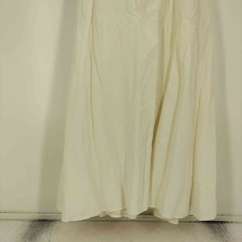 ザラ ZARA リネンブレンドパフスリーブドレス レディース import:XS