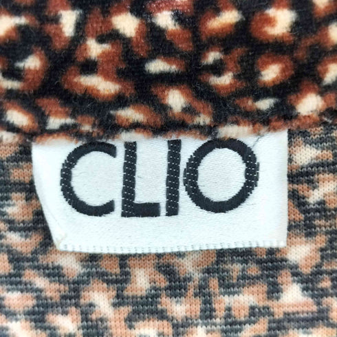 CLIO USA製 レオパード柄 L/S シャツジャケット レディース