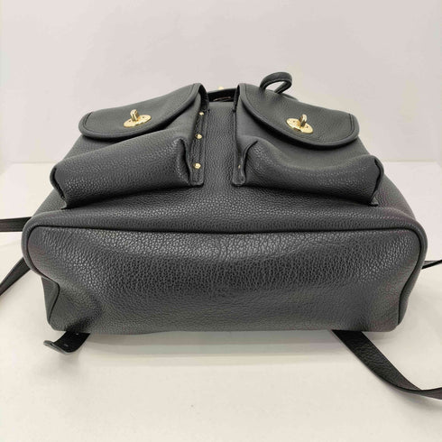 コーチ COACH TURNLOCK RUCKSACK IN PEBBLE LEATHER ターンロック ラックサック ペブルド レザー レディース