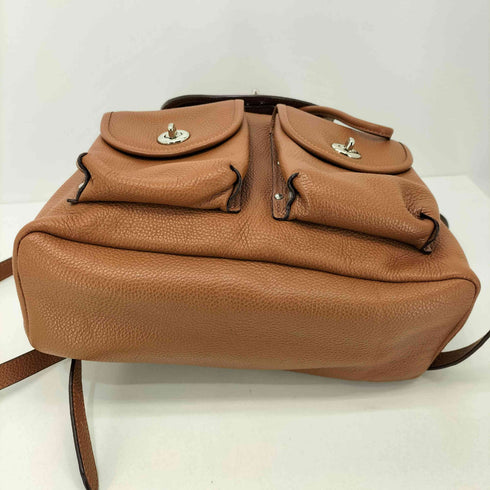 コーチ COACH TURNLOCK RUCKSACK IN PEBBLE LEATHER ターンロック ラックサック ペブルド レザー レディース
