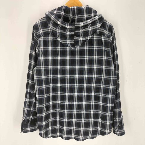 ディーゼル DIESEL ジップアップフランネルシャツパーカー メンズ M