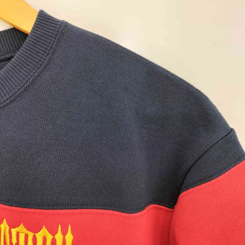 ザブラックアイパッチ THE BLACK EYE PATCH 26ss Heraldic College Striped Crew Sweat メンズ JPN:XS