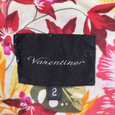 VARENTINE 襟ワイヤー アロハシャツ メンズ