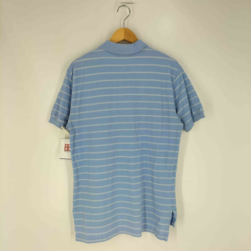 ポロバイラルフローレン Polo by RALPH LAUREN 90S ポニー刺繍 ボーダー ポロシャツ メンズ import:M