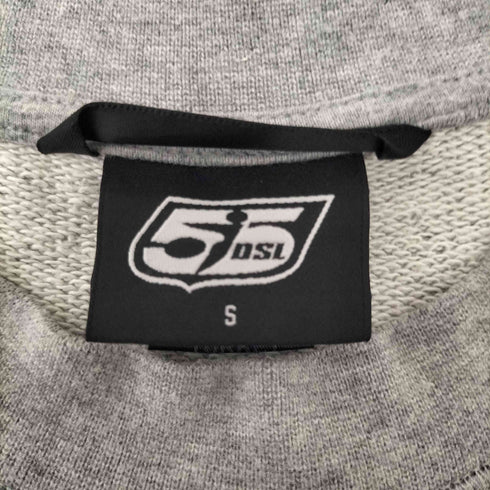ディーゼル DIESEL 55DSL クルーネックスウェットプルオーバー メンズ S