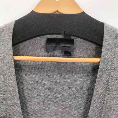 ディーゼルブラックゴールド DIESEL BLACK GOLD エルボーパッチニットカーディガン メンズ M