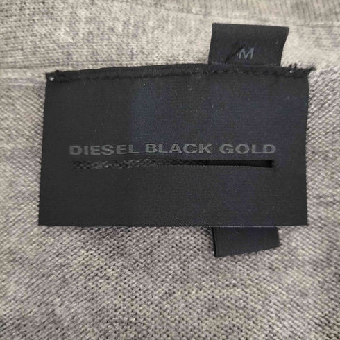 ディーゼルブラックゴールド DIESEL BLACK GOLD エルボーパッチニットカーディガン メンズ M