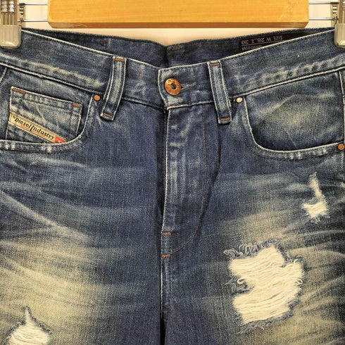 ディーゼル DIESEL kameron ダメージ加工スリムフィットデニム レディース W26L30
