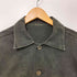 ユーエスアーミー U.S. ARMY OG-107 UTILITY SHIRT ユーティリティー ミリタリー シャツ 後染め 袖レザーパイピング メンズ