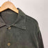 ユーエスアーミー U.S. ARMY OG-107 UTILITY SHIRT ユーティリティー ミリタリー シャツ 後染め 袖レザーパイピング メンズ